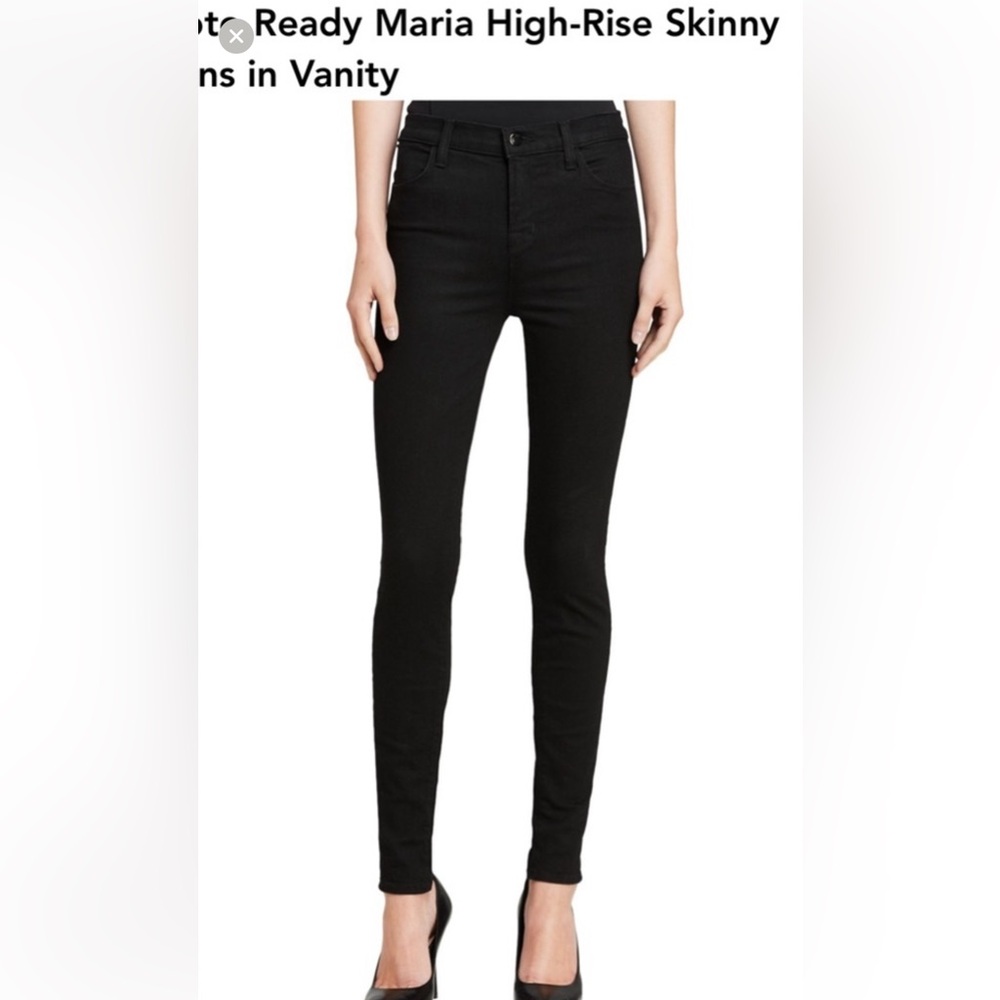 J Brand Black Skinny Jeans Maria- size 27